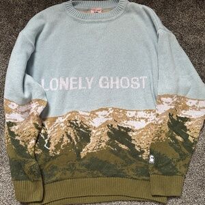 Lonely Ghost Mountain Sweater Small/Medium
